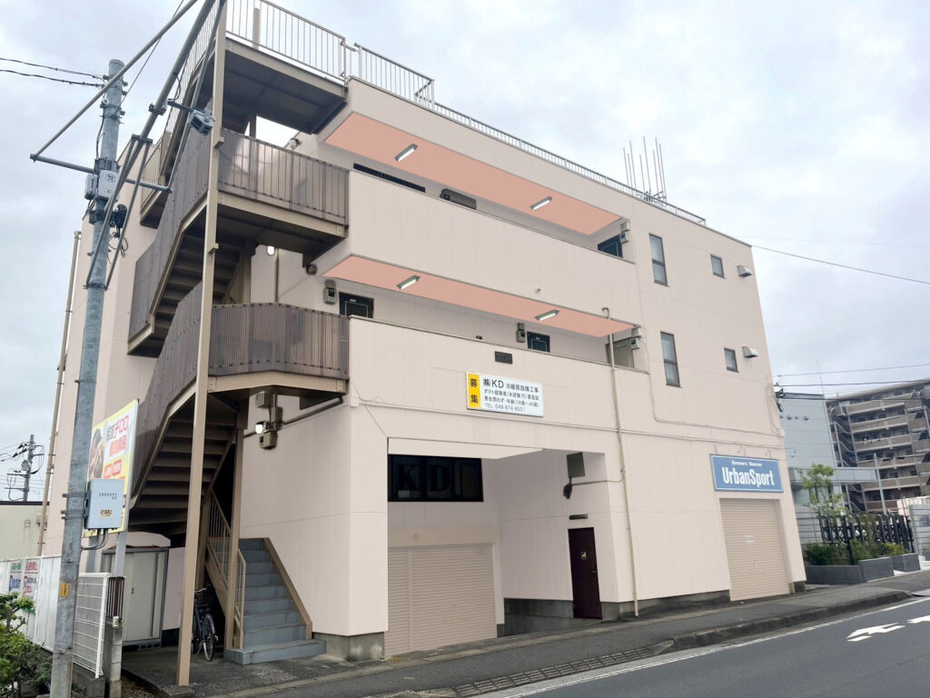 外壁：05-80B
天井：07-80H