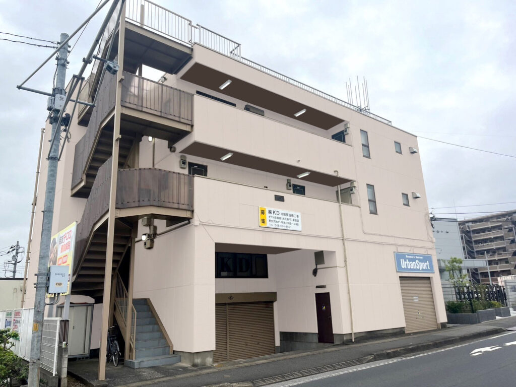 外壁：05-80B
天井：15-40D
