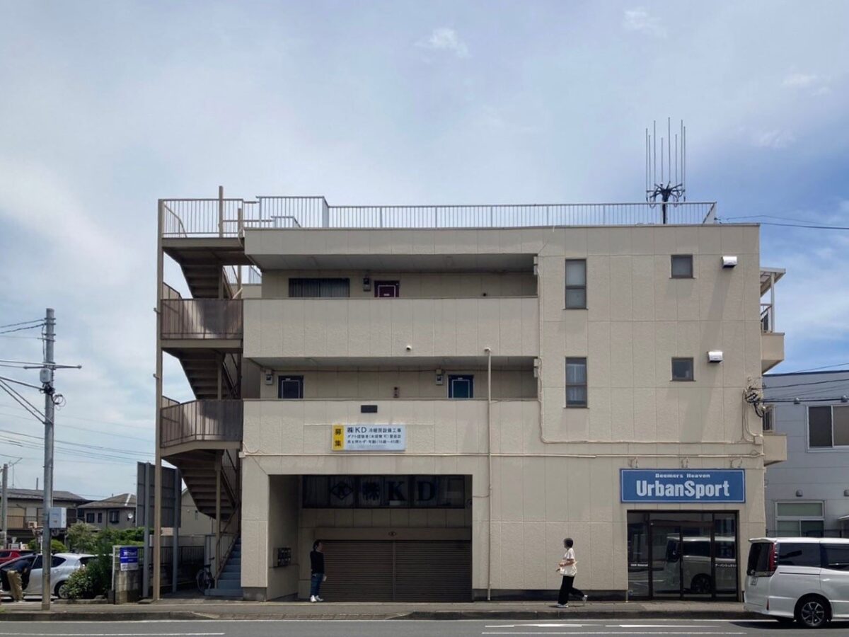 1階店舗型のALC集合住宅の塗り替え