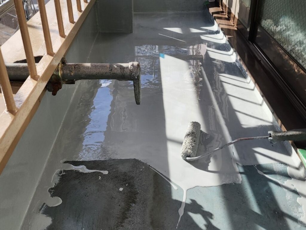 ウレタン防水×1層目