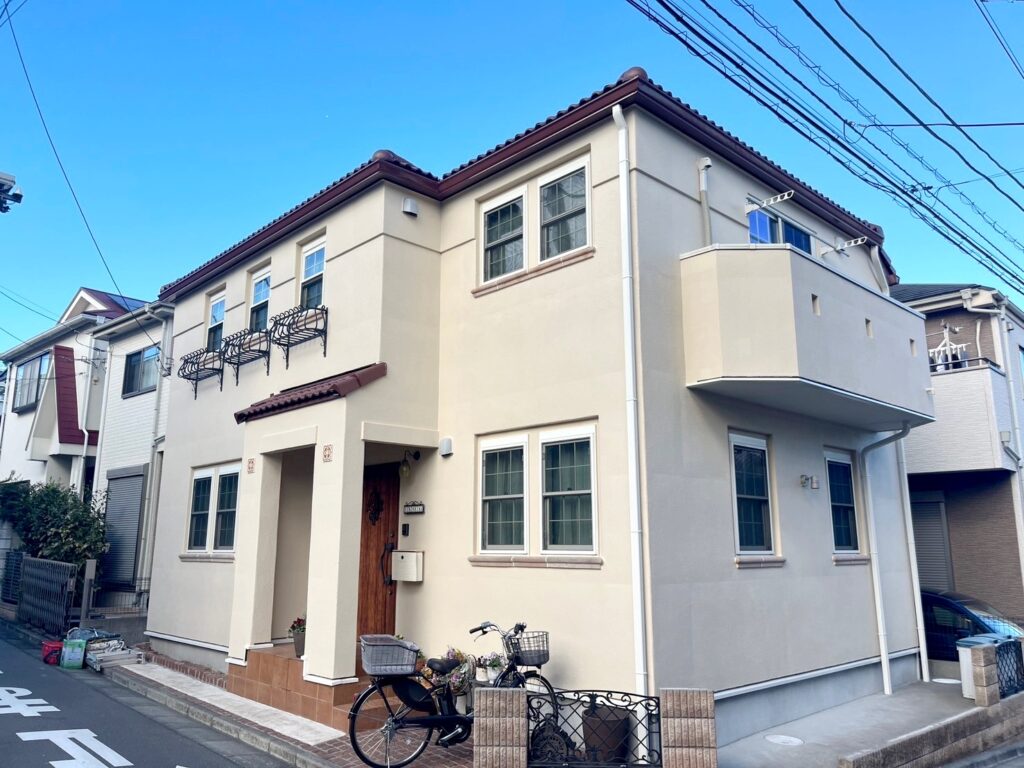 東京都板橋区 H様邸 モニエル瓦と外壁を美しく再生｜調和のとれたカラーで洗練された仕上がりに！