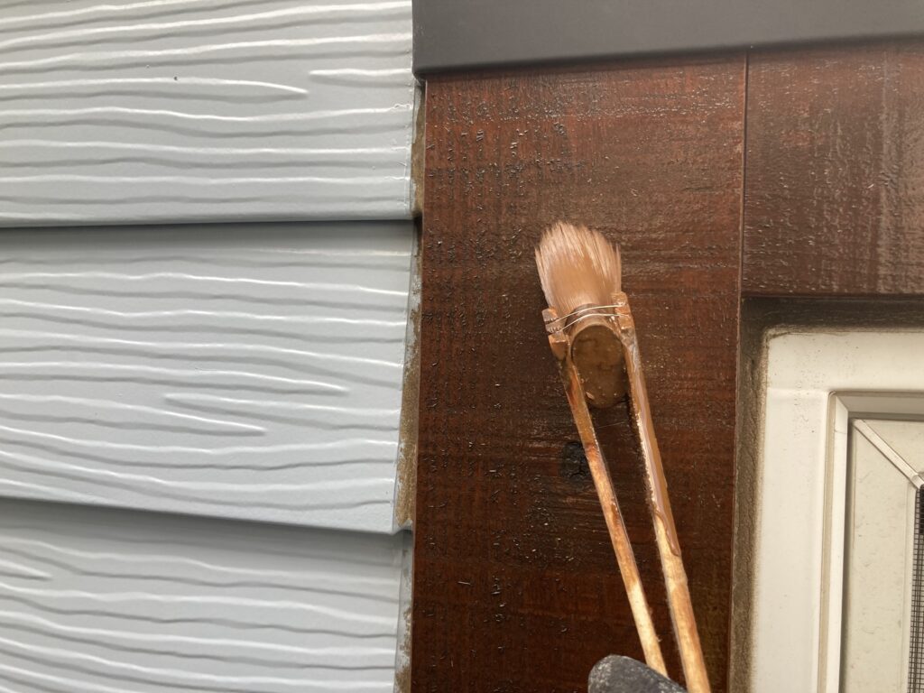 窓飾り塗装