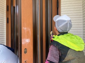 プライマー塗布
