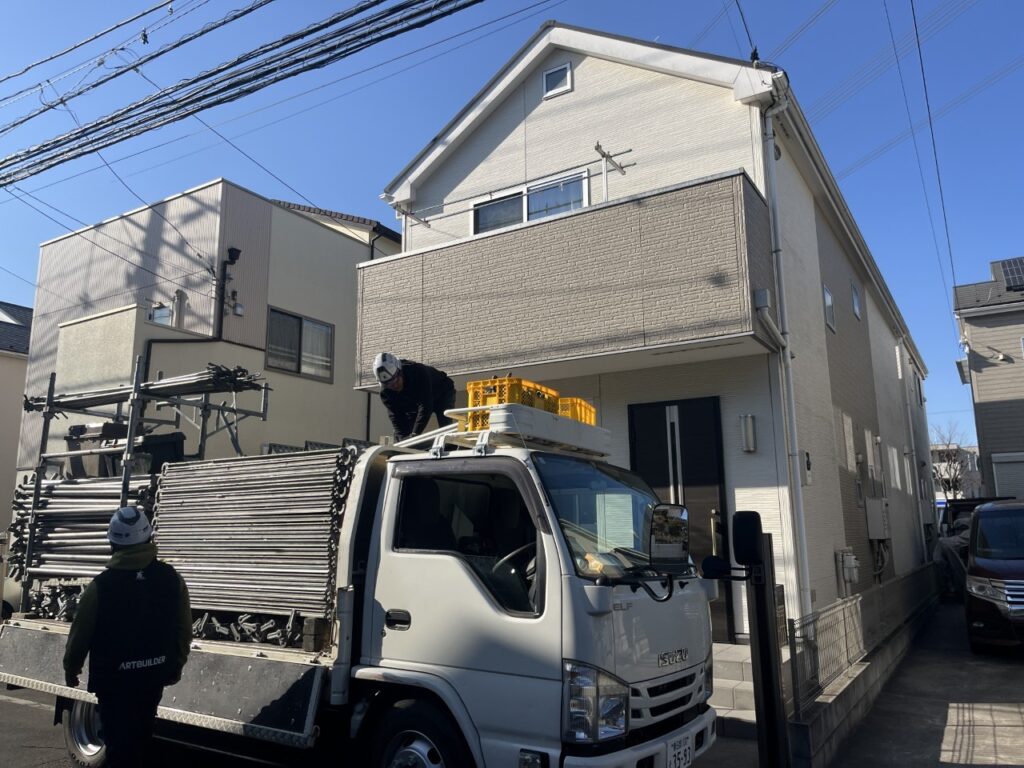 足場架設