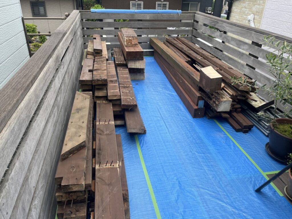 解体後