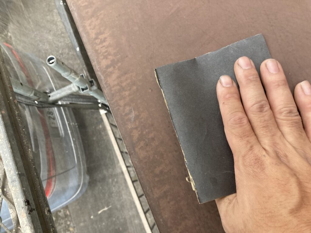 板金部　下地処理