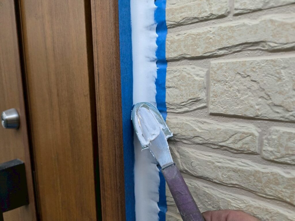 ヘラ押さえ