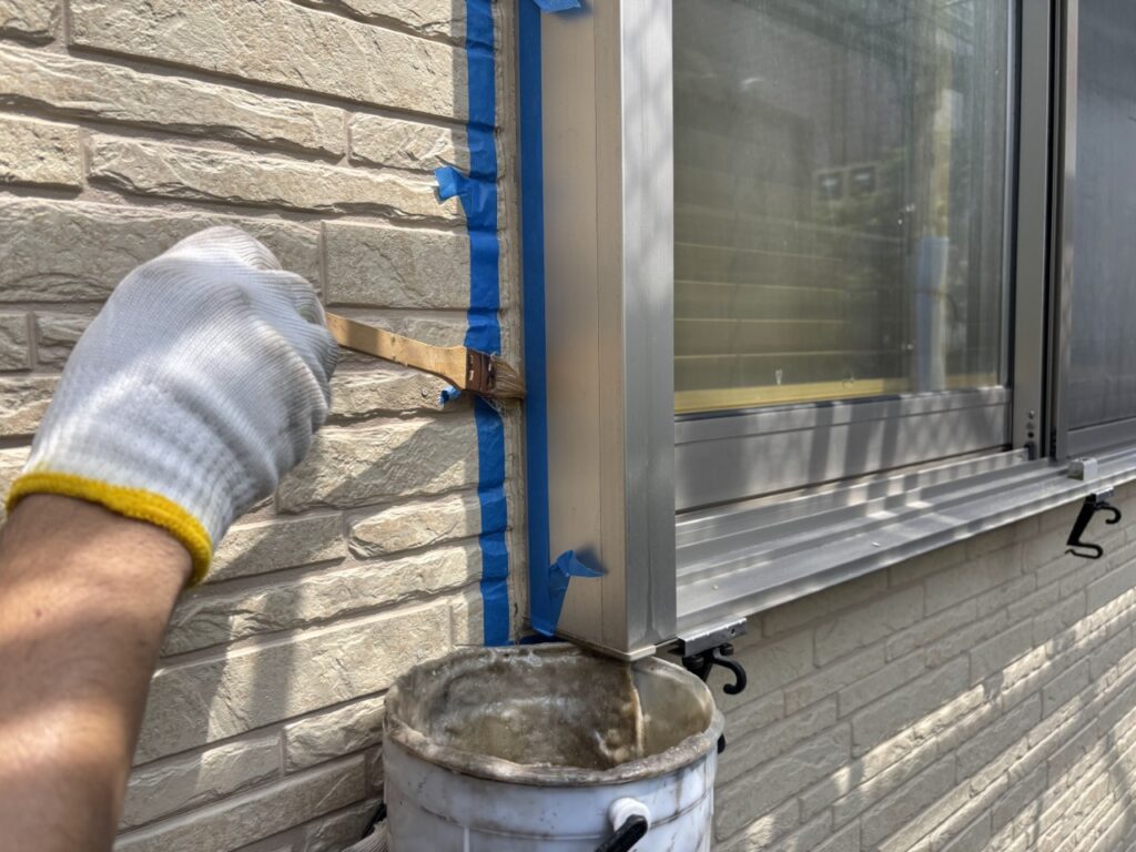 専用プライマー塗布