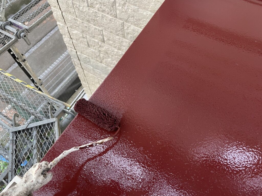 玄関上庇装
1液ファインシリコンセラUV（既存合わせ）