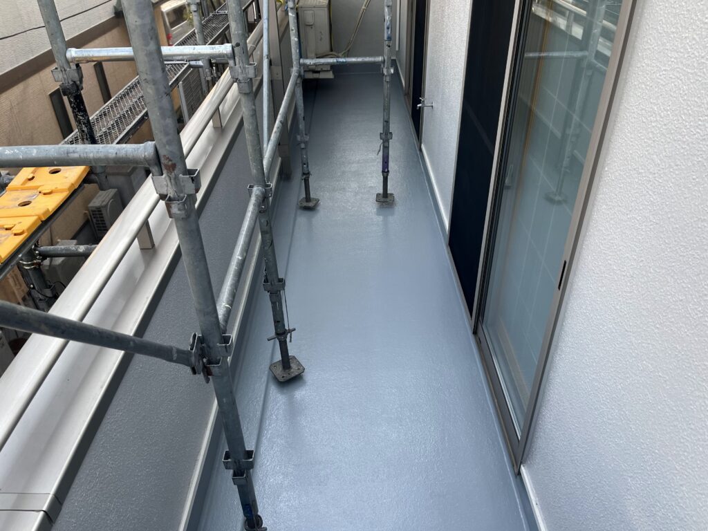 防水工事完了